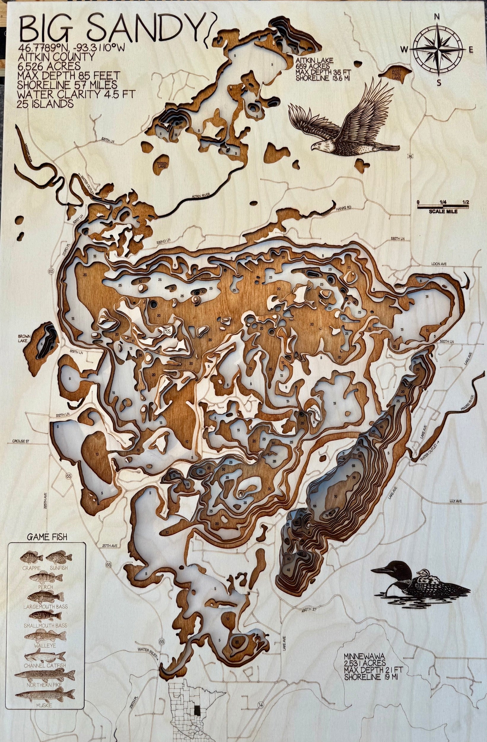 Custom Lake Maps