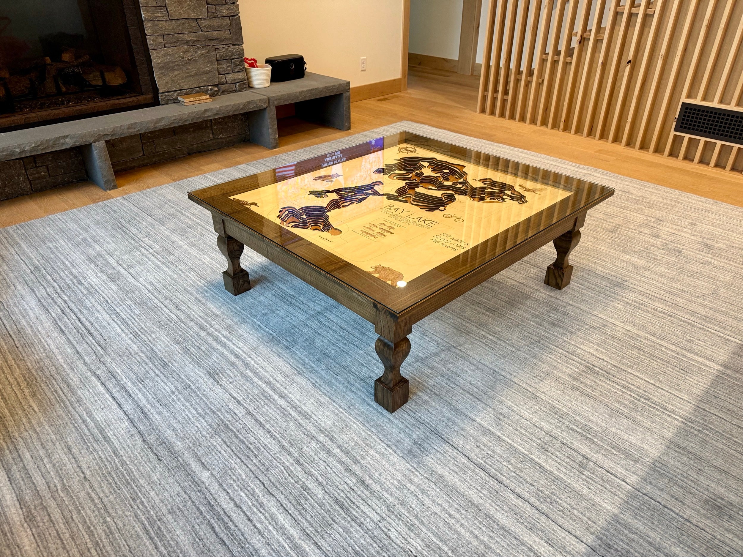 Bay Lake Map - Table