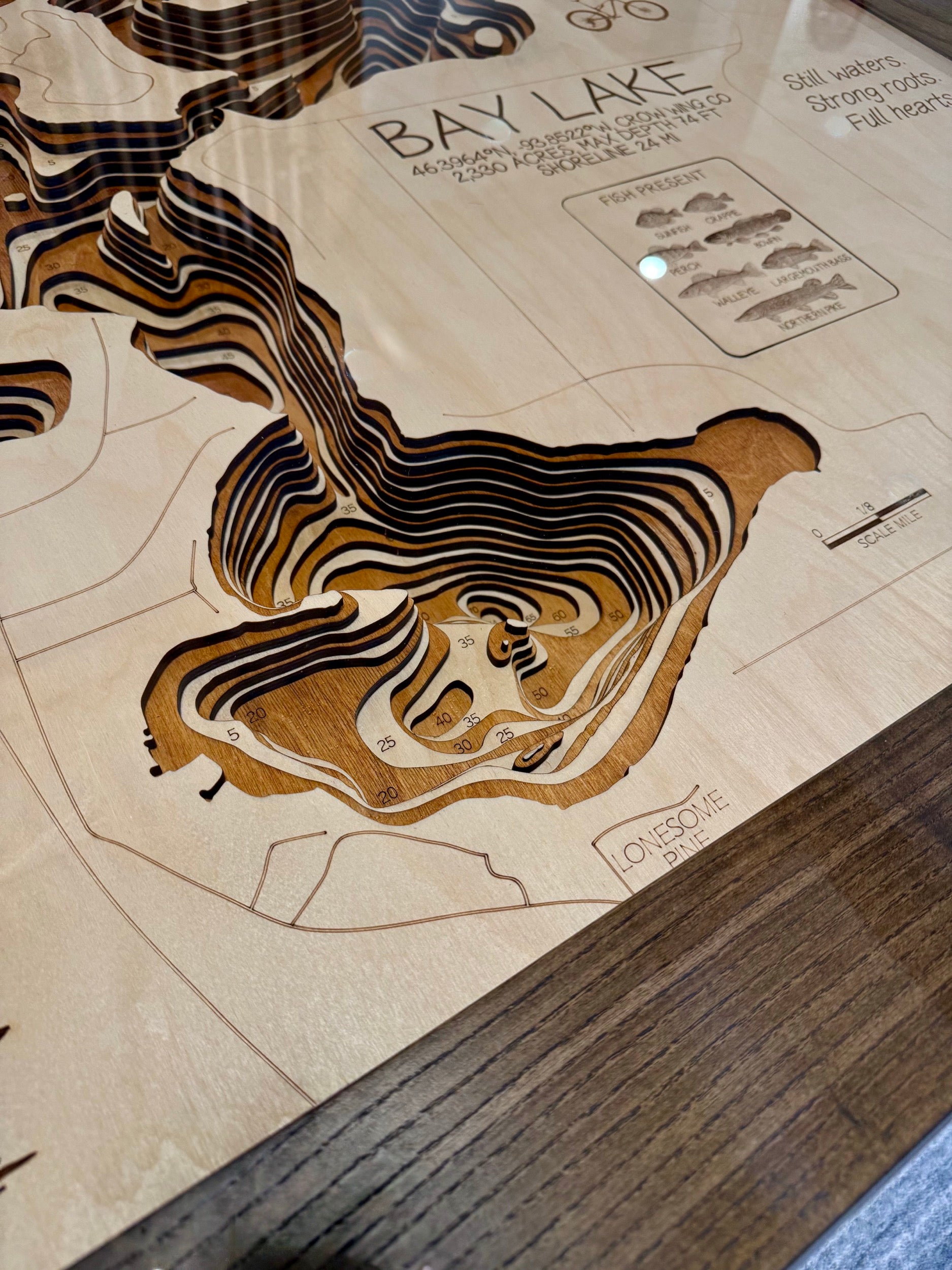 Bay Lake Map - Table