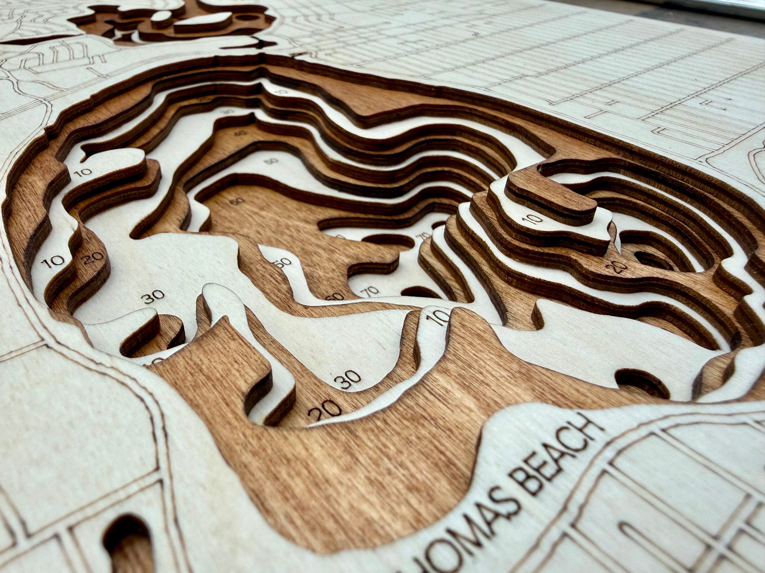 Metro lakes detail: fine craftsmanship