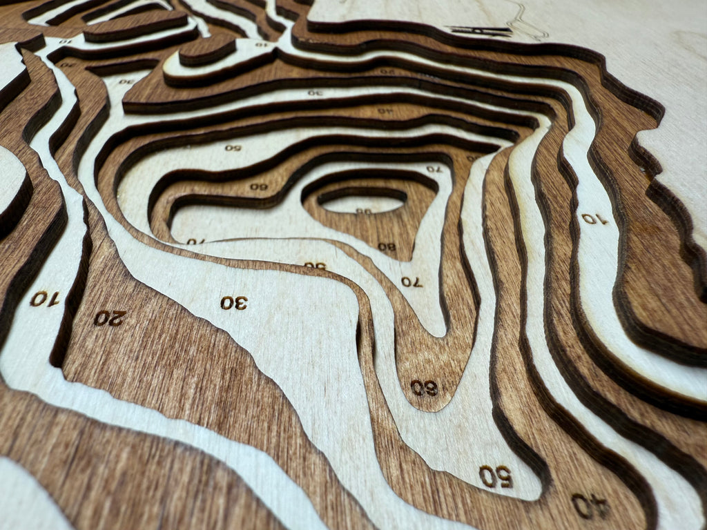 Big Too Much detail: fine laser-cut detail