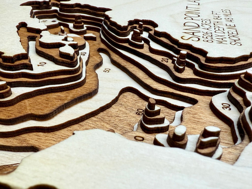 Crane, Sand Point, Mukooda detail: precision layering
