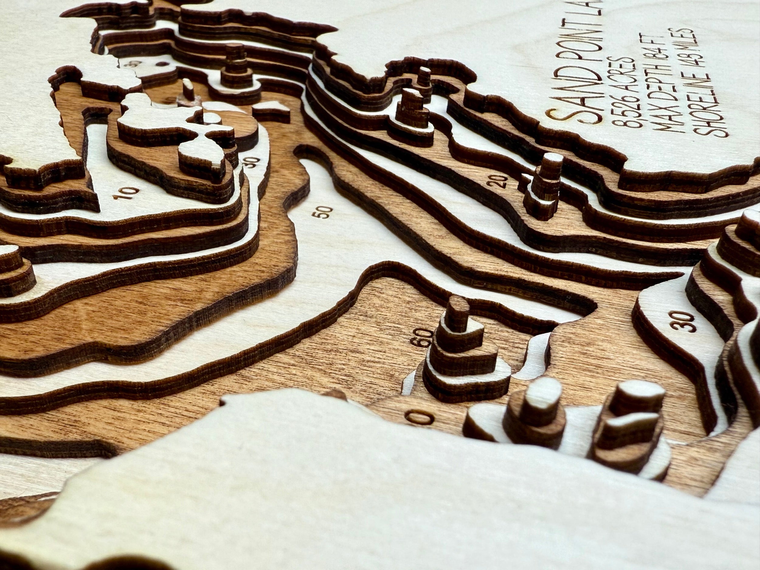 Crane, Sand Point, Mukooda detail: precision layering
