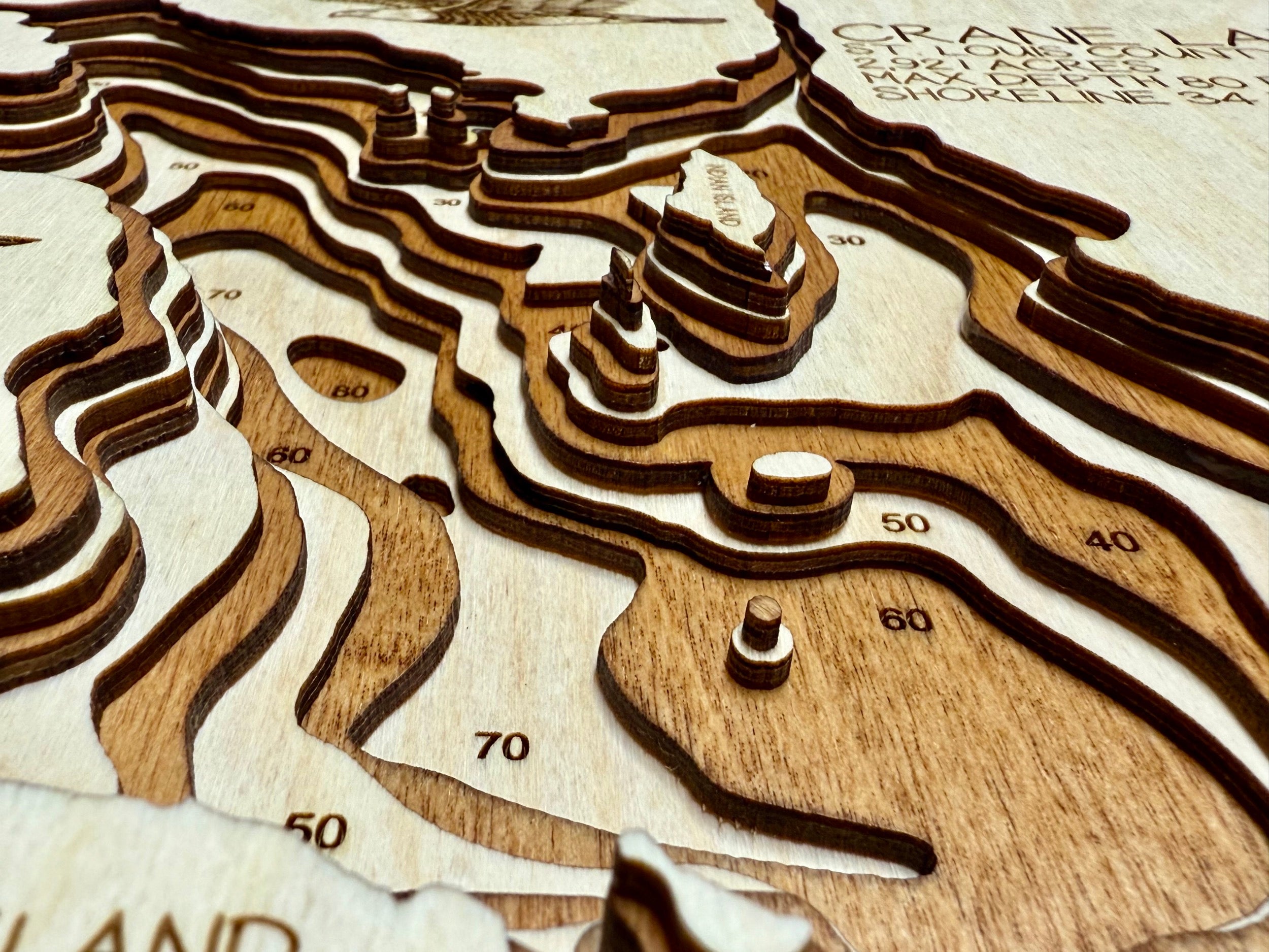 Crane, Sand Point, Mukooda detail: dimensional craftsmanship