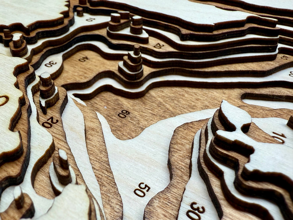 Crane, Sand Point, Mukooda detail: fine laser work