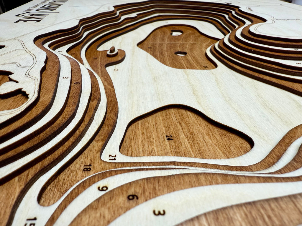 Diamond detail: layered design showing structure