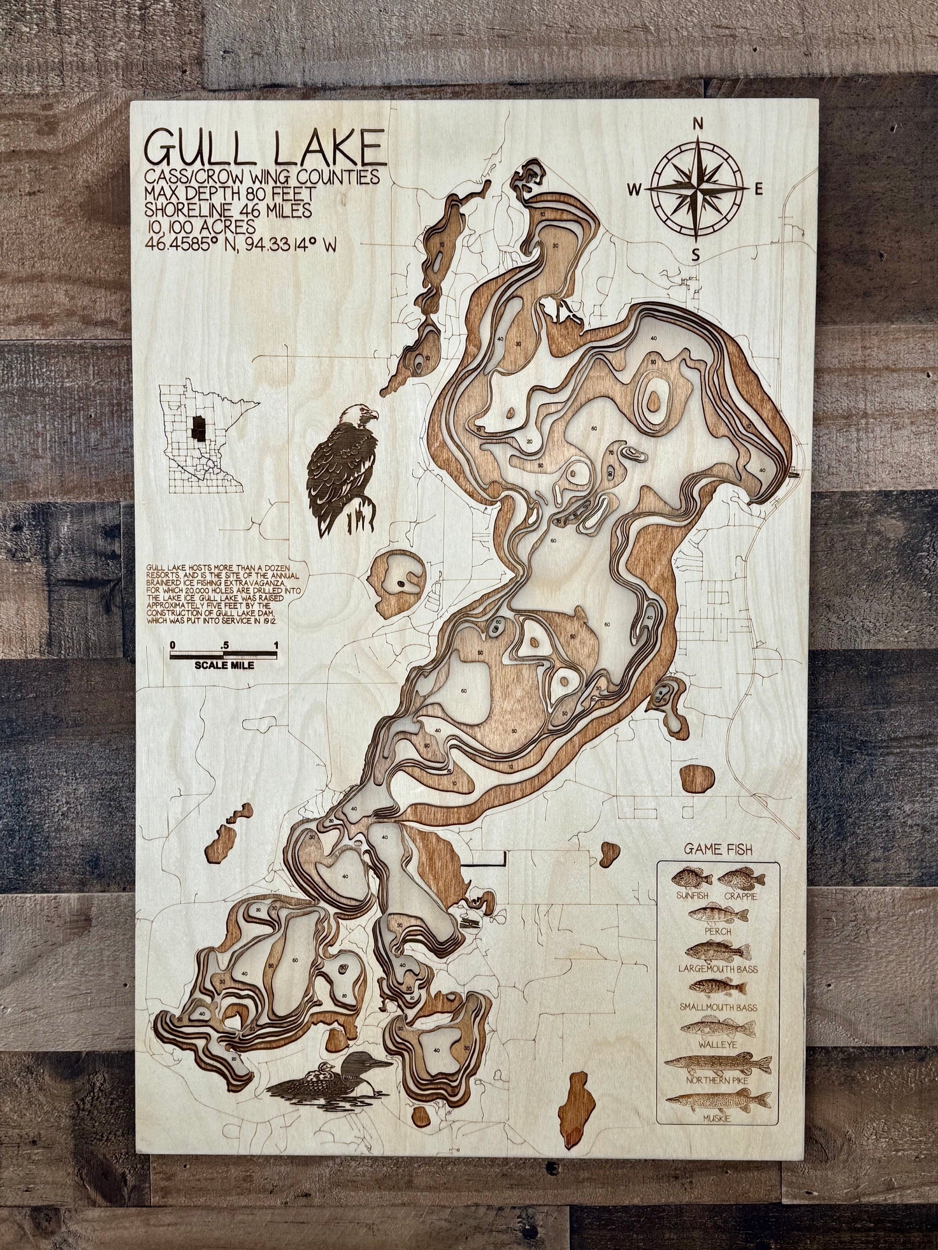 Gull Lake – the jewel of Brainerd – Cass and Crow Wing County by Laser Lakes