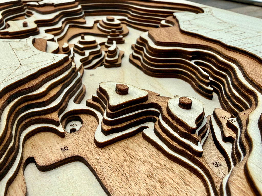 Gull Lake detail: intricate craftsmanship