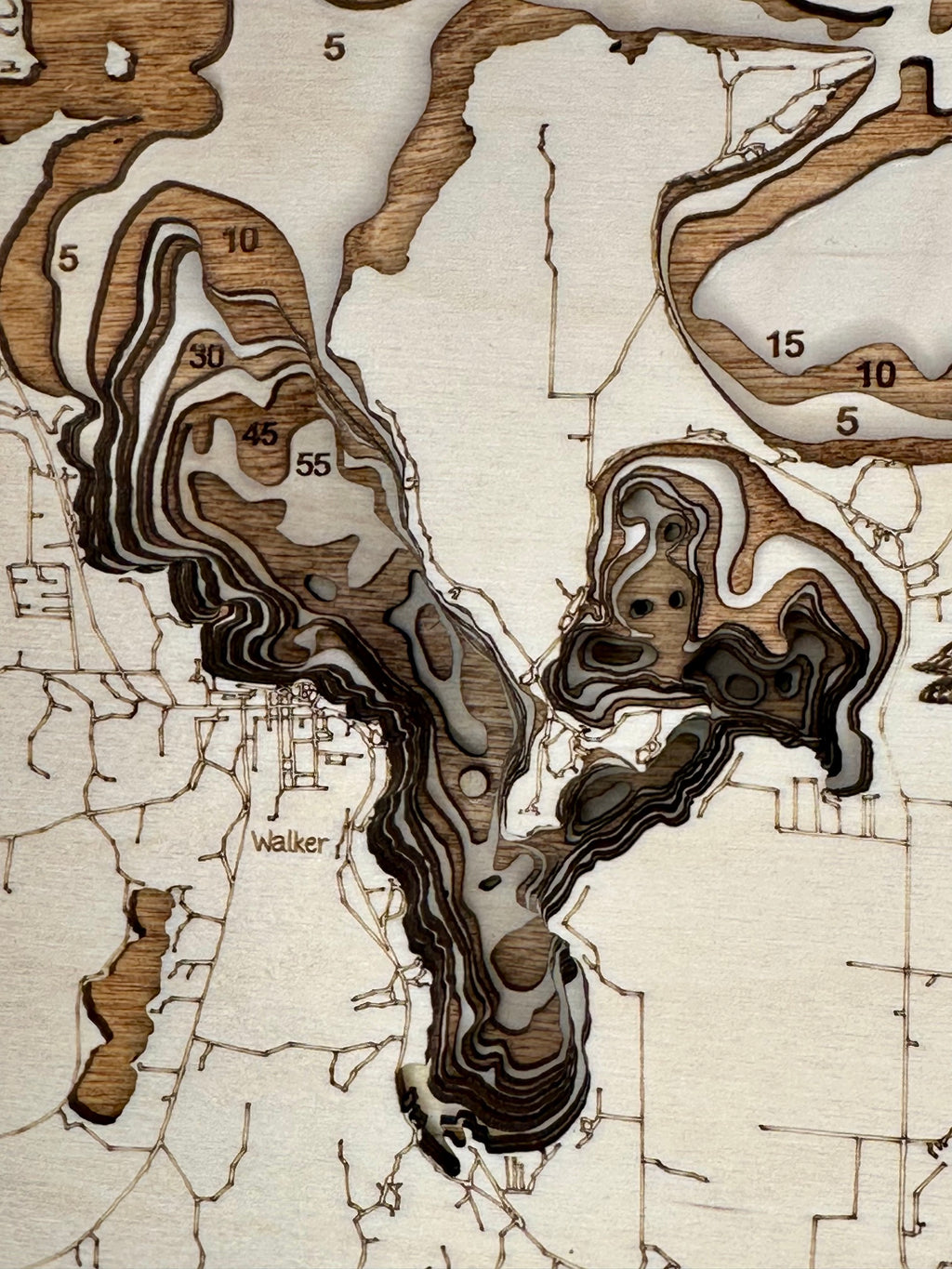 Leech Lake detail: intricate craftsmanship
