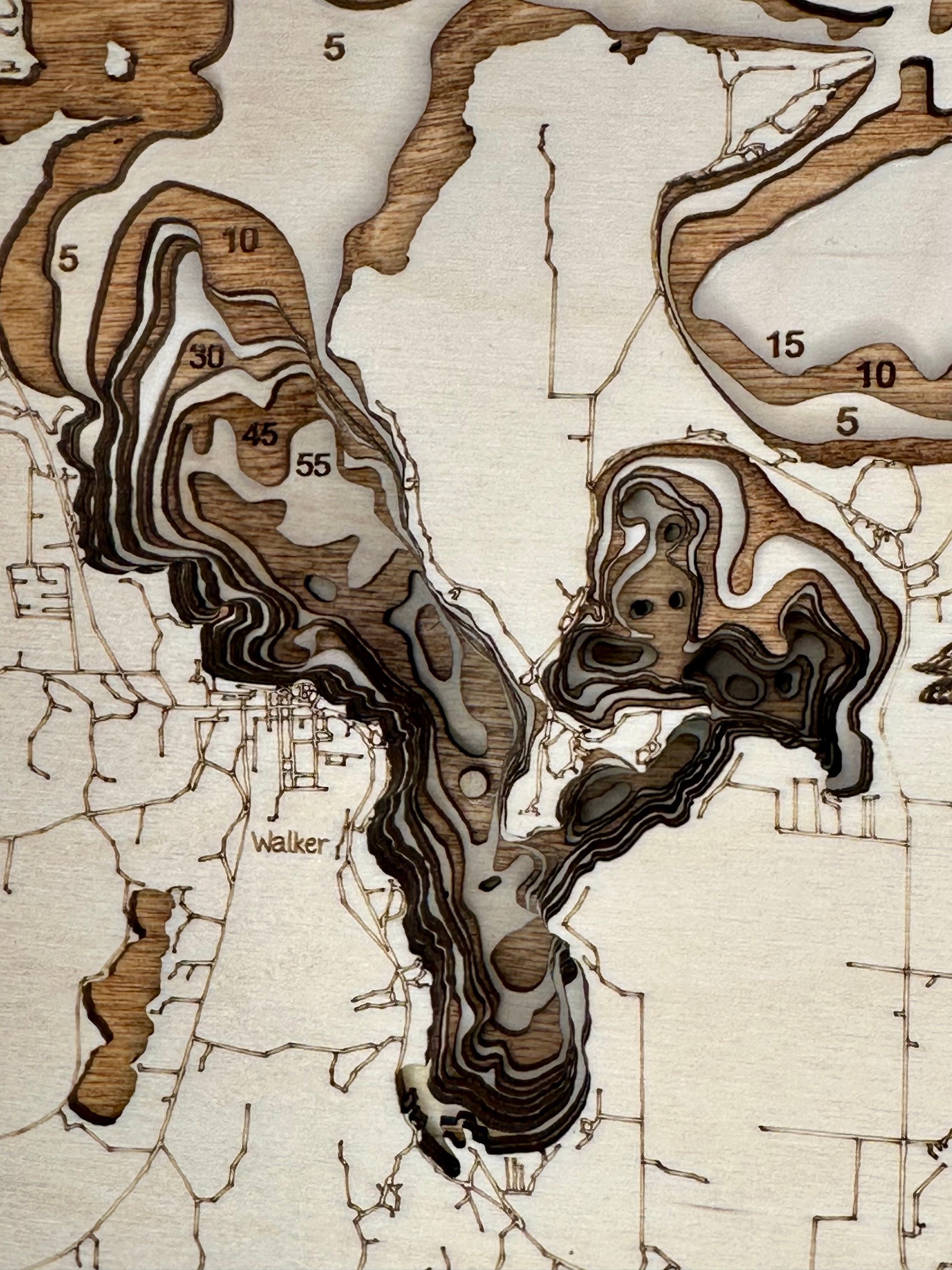 Leech Lake detail: intricate craftsmanship