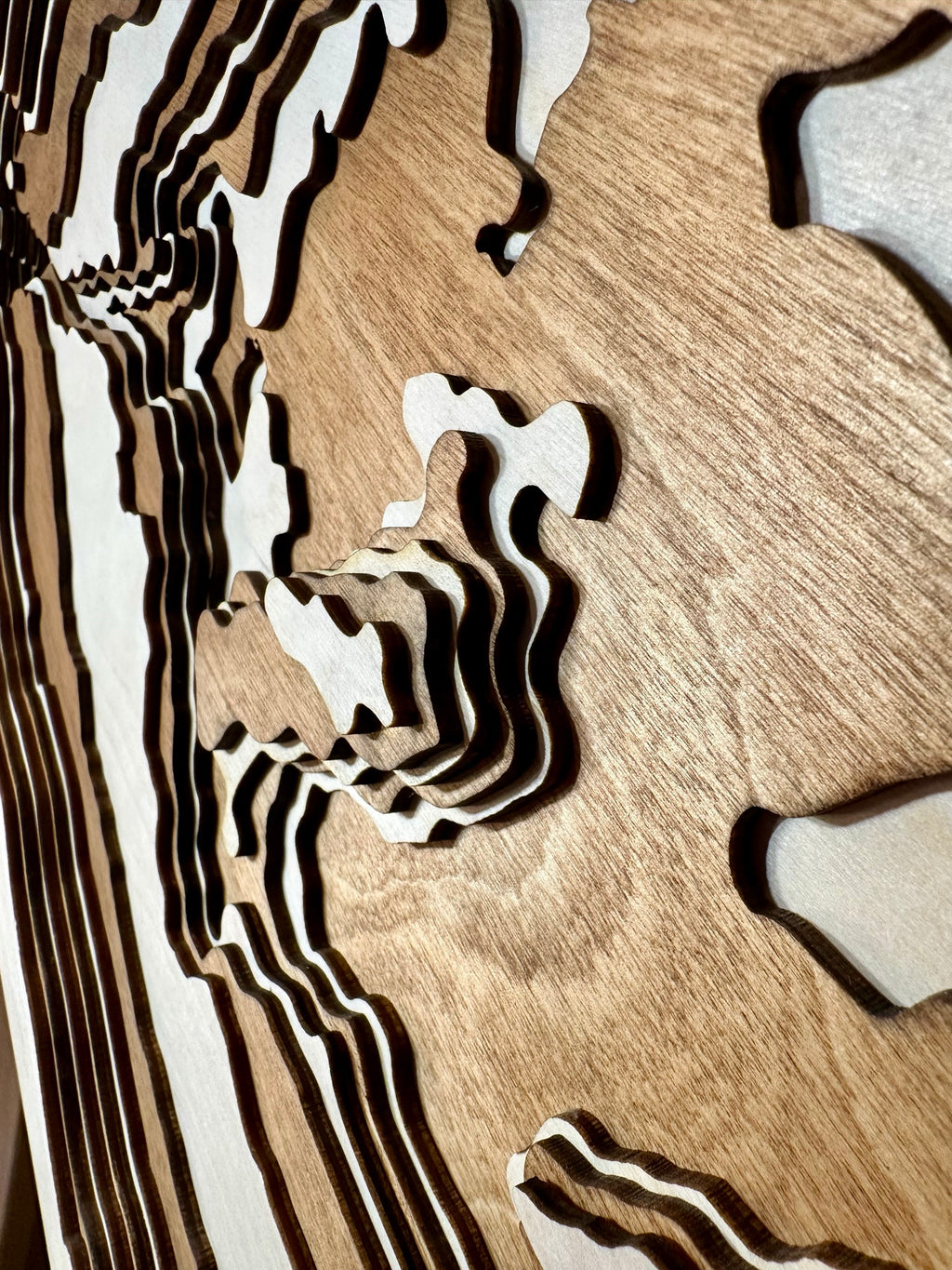 Little Wall detail: precision laser work