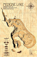Medicine Lake – Plymouth, Minnesota – depth map by Laser Lakes