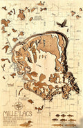 Mille Lacs Lake – 132,500 acres – destination water – Aitkin County by Laser Lakes