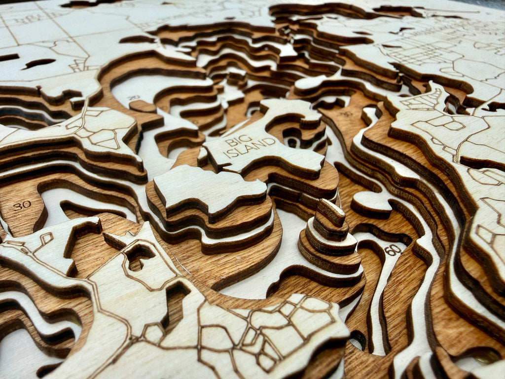 Minnetonka detail: dimensional depth mapping