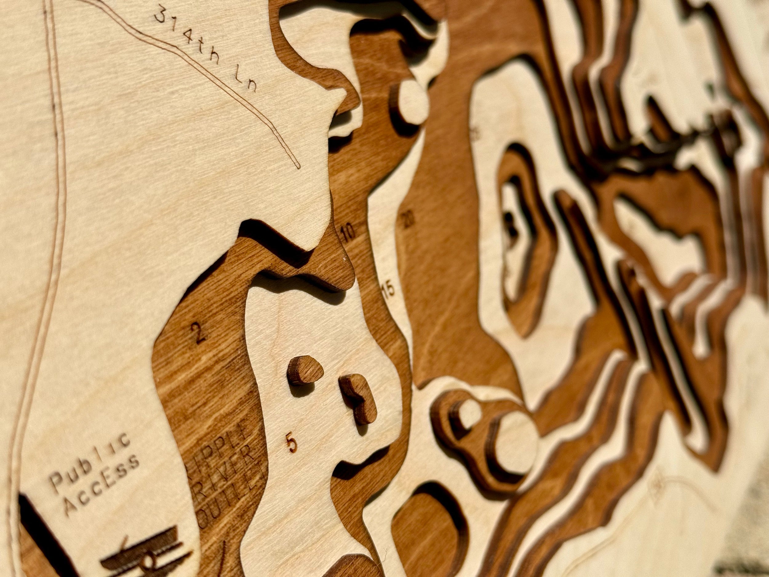 Ripple Lake Map – Aitkin County – Minnesota