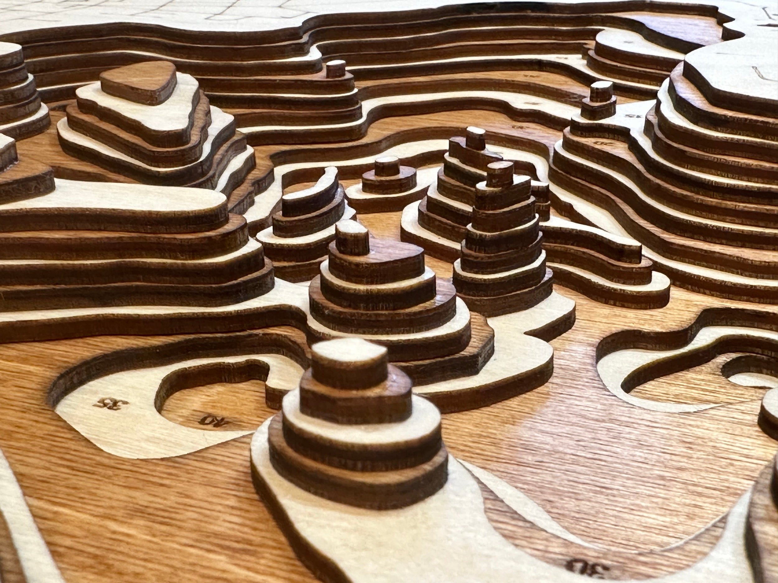 Serpent Lake Aitkin County Minnesota multilayer wood bathymetric depth map