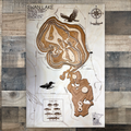 Swan Lake Map – Near Fergus Falls – Otter Tail County – Minnesota