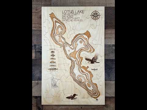 Lotus Lake Map - Carver County - Minnesota