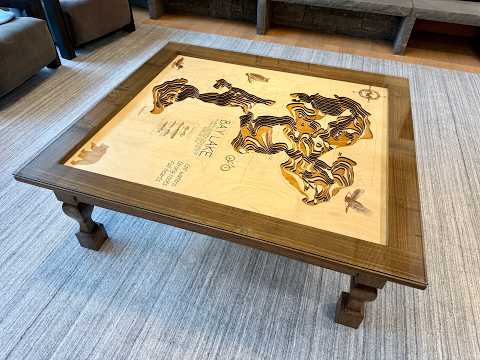 Bay Lake Map - Table